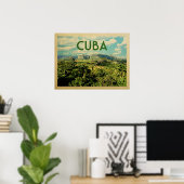 Cuba Vintage Travel Poster (Heimbüro)