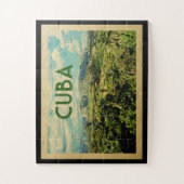 Cuba Vintage Travel Puzzle (Vertikal)