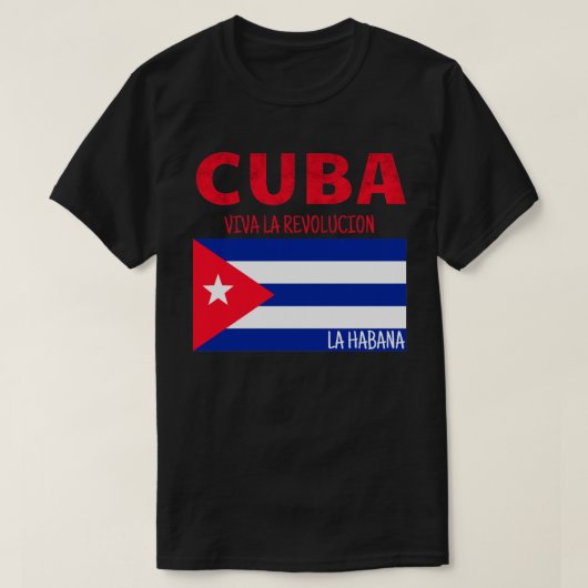 Cuba Viva La Revolucion T-Shirt (Design vorne)