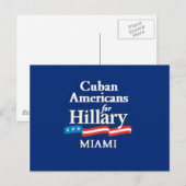 CUBAN AMERS MIAMI Postcard Postkarte (Vorne/Hinten)