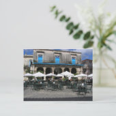 Cuban Cafe Postkarte (Stehend Vorderseite)