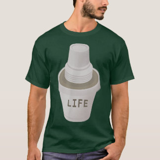 Cuban Cafecito Colada ist das Leben T-Shirt