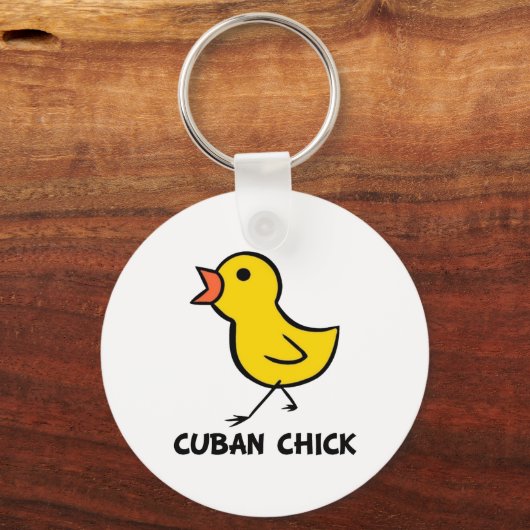 Cuban Chick Schlüsselanhänger (Vorderseite)