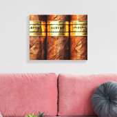 Cuban Cigar Habana Wrapped Canvas Leinwanddruck (Insitu (Wohnzimmer))