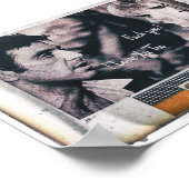 Cuban Cigar Tony Montana Poster (Ecke)