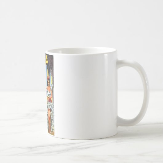Cuban Dancer Vintage Travel Kaffeetasse (Rechts)