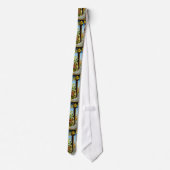 Cuban Dancer Vintage Travel Neck Tie Krawatte (Rückseite)