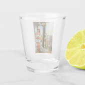 Cuban Dancer Vintage Travel Schnapsglas (Rückseite)