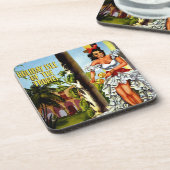 Cuban Dancer Vintage Travel Untersetzer (Linke Seite)