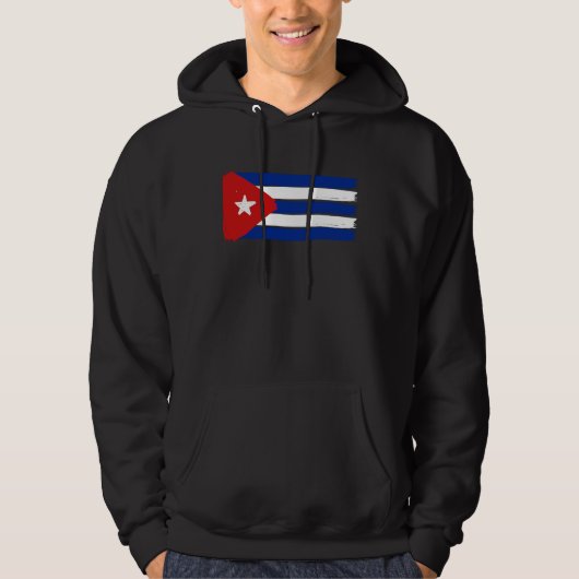 Cuban Flag Cuba Pride Cuba Travel Proud Cuban Cuba Hoodie (Vorderseite)