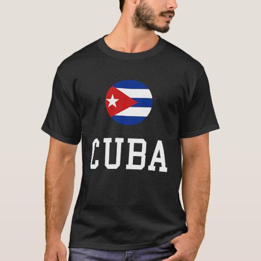 Cuban Flag Cuba Pride Cuba Travel Proud Cuban Cuba T-Shirt (Vorderseite)