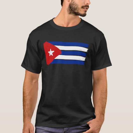 Cuban Flag Cuba Pride Cuba Travel Proud Cuban Cuba T-Shirt (Vorderseite)