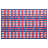 Cuban Flag & Cuba Trendy Fabric /mode Stoff (Fat Quarter (45,7 x 55,9 cm))