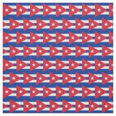 Cuban Flag & Cuba Trendy Fabric /mode Stoff (Muster)