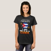 Cuban Flag I Cuba Flag I Vacation I Funny Cuba T-Shirt (Vorne ganz)