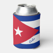 Cuban Flag kann cooles & Cuba Party /sports Dosenkühler (Kanne Vorderseite)