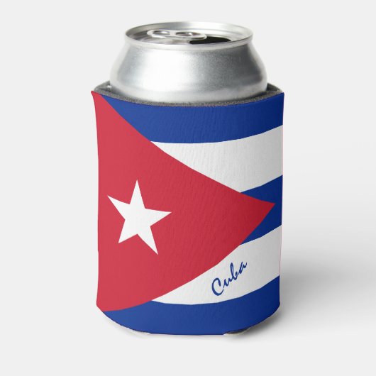 Cuban Flag kann cooles & Cuba Party /sports Dosenkühler (Kanne Rückseite)