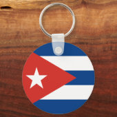 Cuban Flag Schlüsselanhänger (Vorderseite)