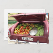 Cuban fruitstal car postkarte (Vorne/Hinten)