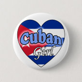 Cuban Girl Button (Vorderseite)