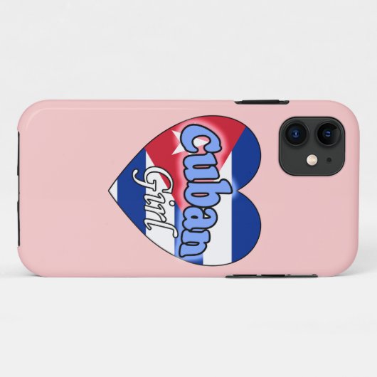 Cuban Girl Case-Mate iPhone Hülle (Rückseite (Horizontal))