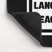 Cuban Language Teacher Mousepad (Ecke)