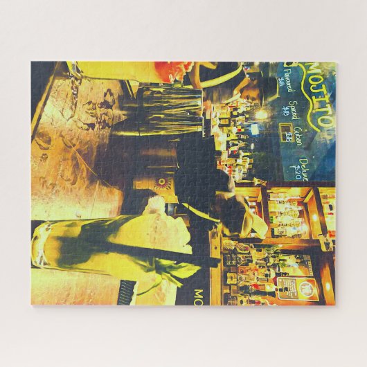 Cuban Mojito Bar Puzzle (Horizontal)