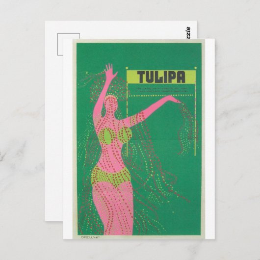 Cuban Movie Poster Cuban Film Poster Post Print Postkarte (Vorne/Hinten)