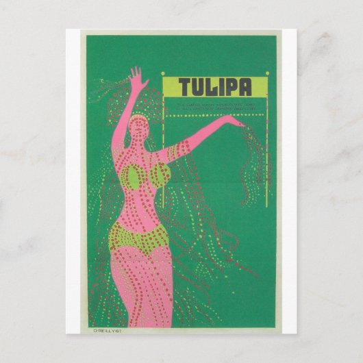 Cuban Movie Poster Cuban Film Poster Post Print Postkarte (Vorderseite)