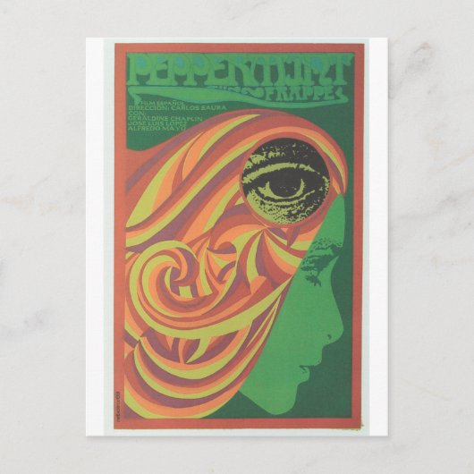 Cuban Movie Poster Cuban Film Poster Post Print Postkarte (Vorderseite)