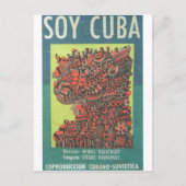 Cuban Movie Poster Cuban Film Poster Post Print Postkarte (Vorderseite)