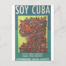 Cuban Movie Poster Cuban Film Poster Post Print Postkarte