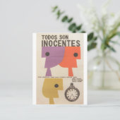 Cuban Movie Poster Cuban Film Poster Post Print Postkarte (Stehend Vorderseite)