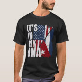 Cuban Pride Cuban American Cuba Flag T-Shirt (Vorderseite)