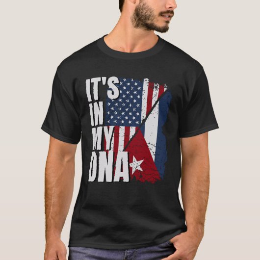 Cuban Pride Cuban American Cuba Flag T-Shirt (Vorderseite)