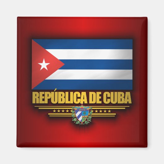 Cuban Pride Magnet (Vorne)