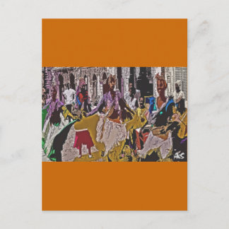 CUBAN RUMBA POSTKARTE