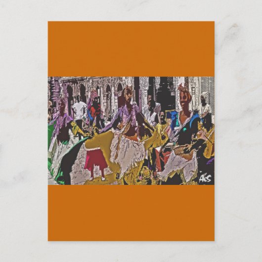 CUBAN RUMBA POSTKARTE (Vorderseite)