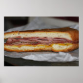 Cuban Sandwich auf Canvas Print Poster (Vorne)