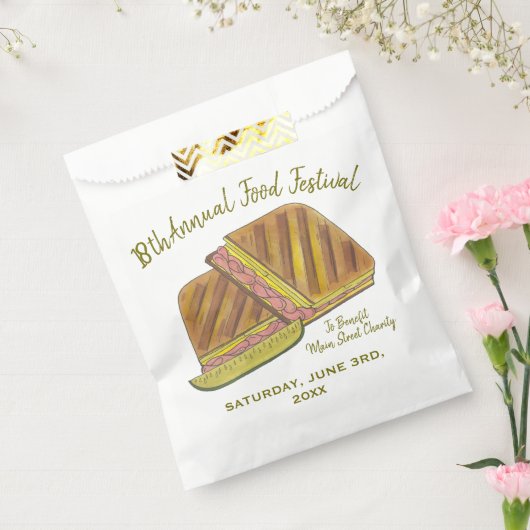 Cuban Sandwich Ham Pork Schweizer Käsefestival Geschenktütchen (Versiegelt)