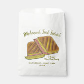 Cuban Sandwich Ham Pork Schweizer Käsefestival Geschenktütchen (Vorderseite)
