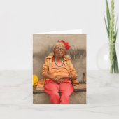 Cuban Senior Ladies Card Karte (Vorderseite)