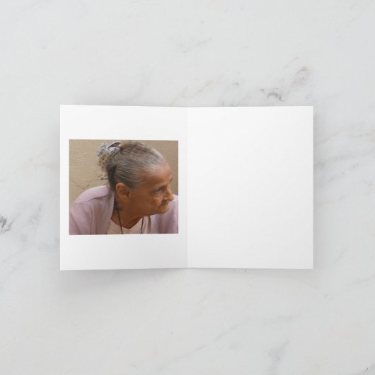 Cuban Senior Ladies Card Karte (Innenseite)