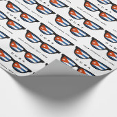 Cuban Shades - Sondertext & Farbe - Geschenkpackun Geschenkpapier (Ecke)