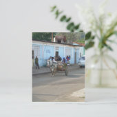 Cuban Street Life Postkarte (Stehend Vorderseite)