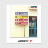 Cuban Street Signs Aufkleber (Blatt)