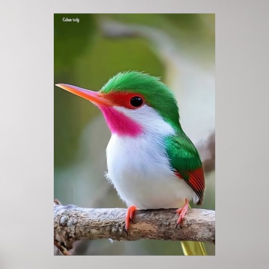 Cuban tody poster (Vorne)