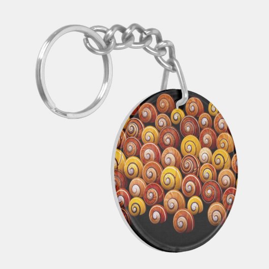 Cuban Tree Snails Schlüsselanhänger (Vorderseite links)