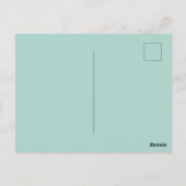 Cubana Del Campo Postkarte (Rückseite)