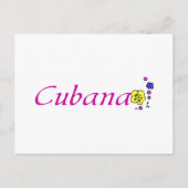 Cubana Postkarte (Vorderseite)